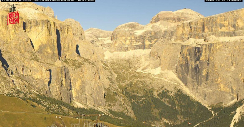 Webcam Campitello-Mazzin-Col Rodella - Canazei - Belvedere - Skiarea Belvedere