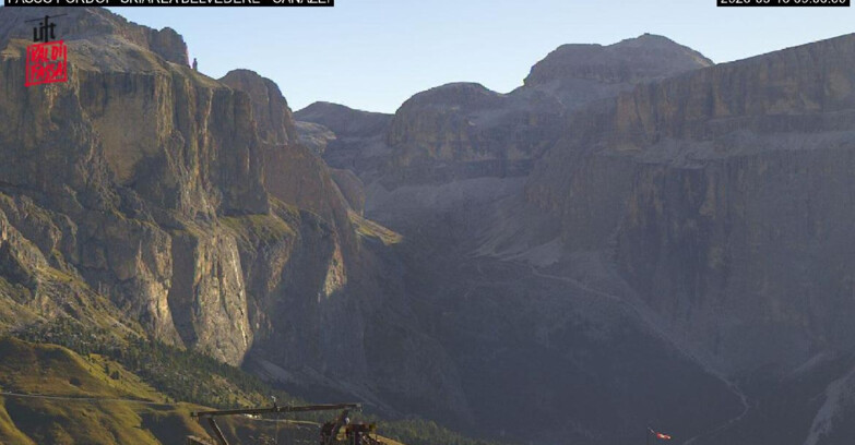 Webcam Campitello-Mazzin-Col Rodella - Canazei - Belvedere - Skiarea Belvedere