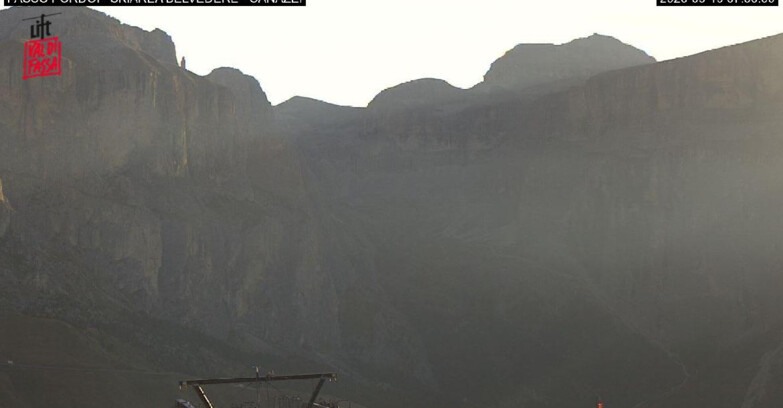 Webcam Campitello-Mazzin-Col Rodella - Canazei - Belvedere - Skiarea Belvedere
