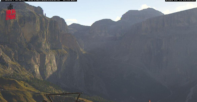 Webcam Campitello-Mazzin-Col Rodella - Canazei - Belvedere - Skiarea Belvedere