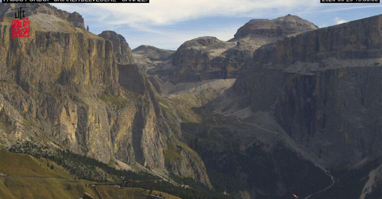 Webcam Campitello-Mazzin-Col Rodella - Canazei - Belvedere - Skiarea Belvedere