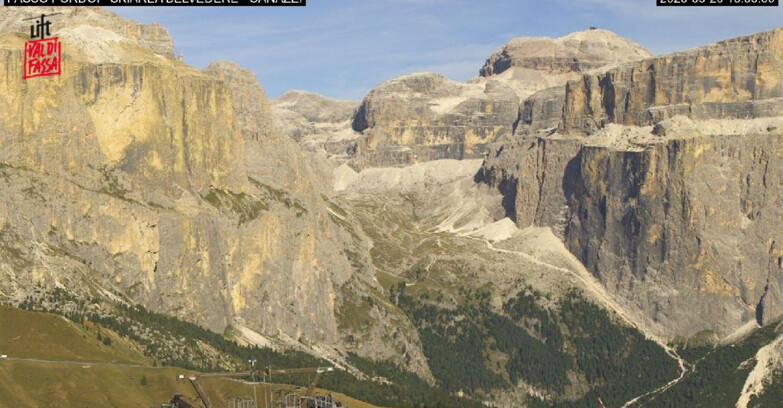 Webcam Campitello-Mazzin-Col Rodella - Canazei - Belvedere - Skiarea Belvedere