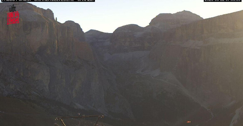 Webcam Кампителло-Маццин-Кол-Роделла  - Canazei - Belvedere - Skiarea Belvedere