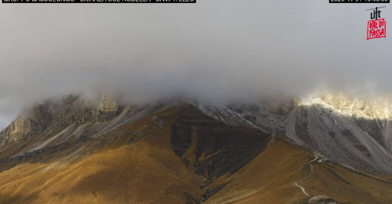 Webcam Campitello-Mazzin-Col Rodella  - Campitello di Fassa - Col Rodella - Gruppo del Sassolungo