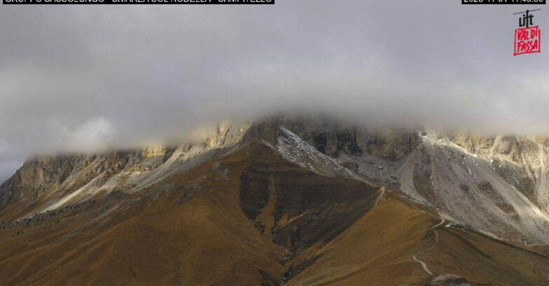 Webcam Campitello-Mazzin-Col Rodella  - Campitello di Fassa - Col Rodella - Gruppo del Sassolungo