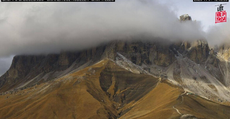 Webcam Campitello-Mazzin-Col Rodella  - Campitello di Fassa - Col Rodella - Gruppo del Sassolungo