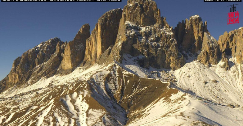 Webcam Campitello-Mazzin-Col Rodella - Campitello di Fassa - Col Rodella - Gruppo del Sassolungo