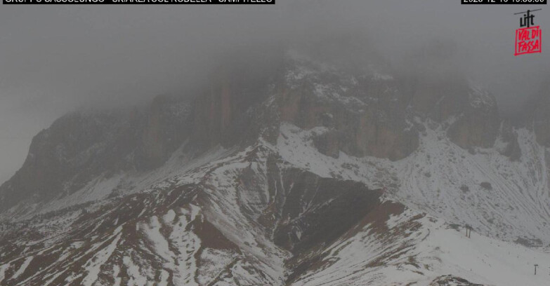 Webcam Campitello-Mazzin-Col Rodella - Campitello di Fassa - Col Rodella - Gruppo del Sassolungo