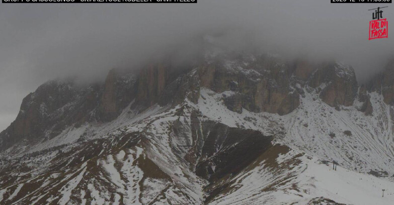 Webcam Campitello-Mazzin-Col Rodella - Campitello di Fassa - Col Rodella - Gruppo del Sassolungo