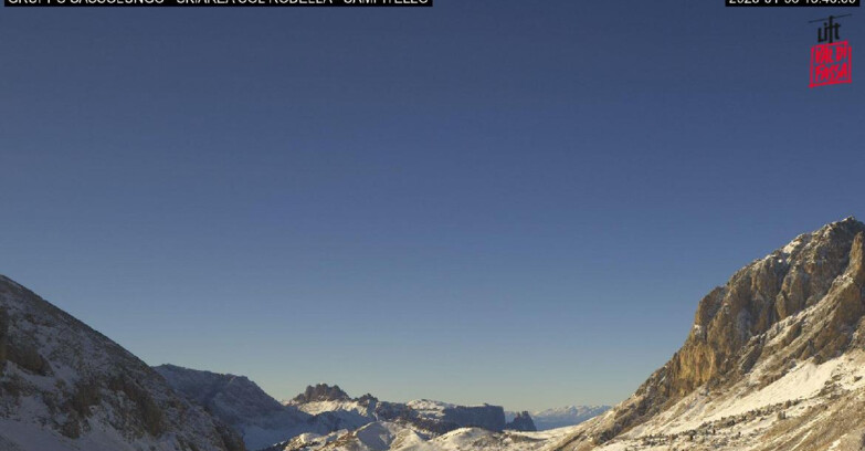 Webcam Campitello-Mazzin-Col Rodella  - Campitello di Fassa - Col Rodella - Gruppo del Sassolungo