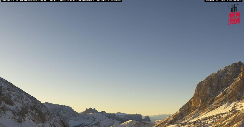 Webcam Campitello-Mazzin-Col Rodella  - Campitello di Fassa - Col Rodella - Gruppo del Sassolungo