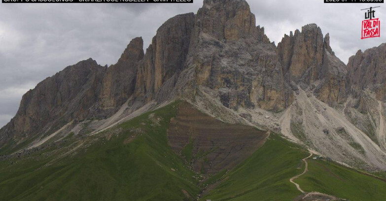 Webcam Campitello-Mazzin-Col Rodella - Campitello di Fassa - Col Rodella - Gruppo del Sassolungo