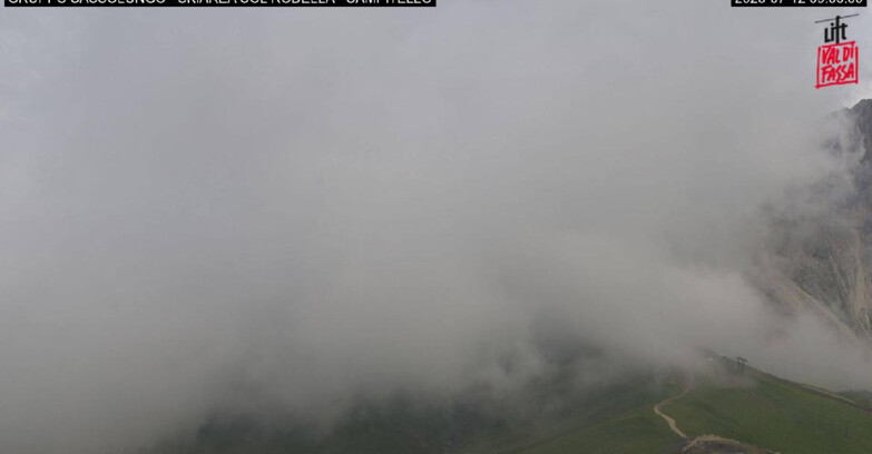 Webcam Campitello-Mazzin-Col Rodella - Campitello di Fassa - Col Rodella - Gruppo del Sassolungo