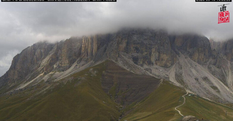 Webcam Campitello-Mazzin-Col Rodella - Campitello di Fassa - Col Rodella - Gruppo del Sassolungo
