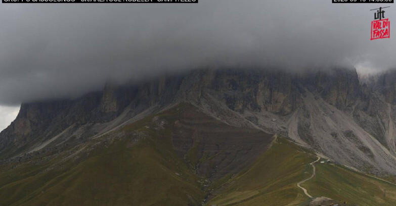 Webcam Campitello-Mazzin-Col Rodella - Campitello di Fassa - Col Rodella - Gruppo del Sassolungo