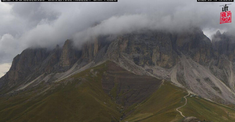 Webcam Campitello-Mazzin-Col Rodella - Campitello di Fassa - Col Rodella - Gruppo del Sassolungo