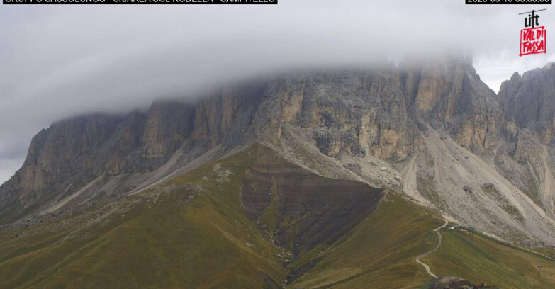 Webcam Campitello-Mazzin-Col Rodella - Campitello di Fassa - Col Rodella - Gruppo del Sassolungo