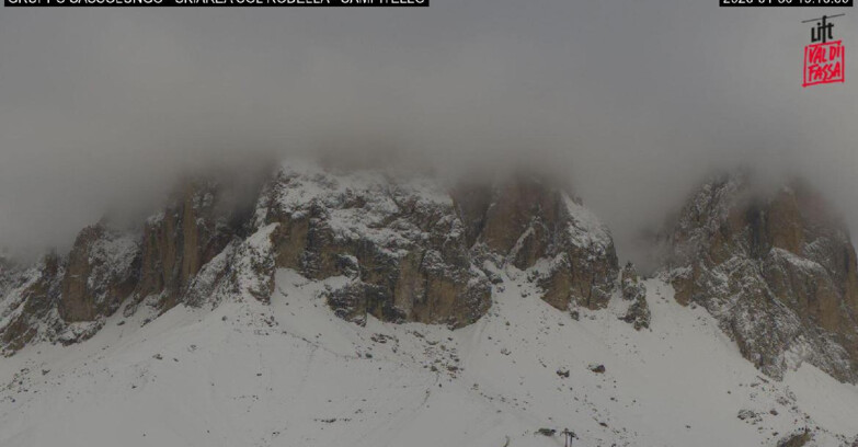 Webcam Campitello-Mazzin-Col Rodella - Campitello di Fassa - Col Rodella - Gruppo del Sassolungo