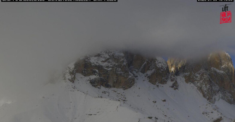 Webcam Campitello-Mazzin-Col Rodella - Campitello di Fassa - Col Rodella - Gruppo del Sassolungo