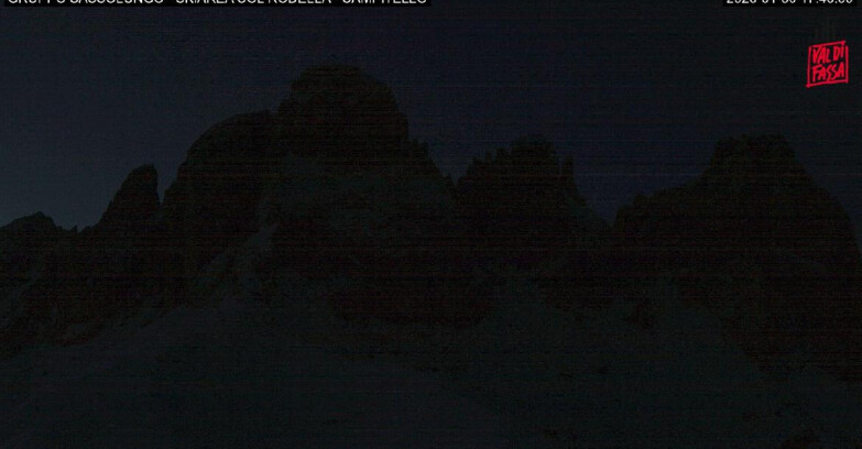 Webcam Campitello-Mazzin-Col Rodella - Campitello di Fassa - Col Rodella - Gruppo del Sassolungo