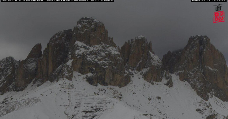 Webcam Campitello-Mazzin-Col Rodella - Campitello di Fassa - Col Rodella - Gruppo del Sassolungo