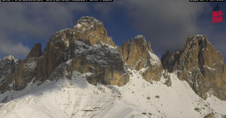 Webcam Campitello-Mazzin-Col Rodella  - Campitello di Fassa - Col Rodella - Gruppo del Sassolungo