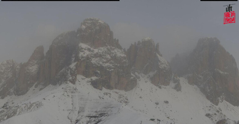 Webcam Campitello-Mazzin-Col Rodella - Campitello di Fassa - Col Rodella - Gruppo del Sassolungo