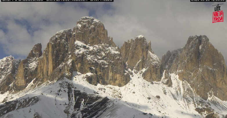 Webcam Campitello-Mazzin-Col Rodella - Campitello di Fassa - Col Rodella - Gruppo del Sassolungo