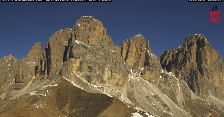 Webcam Campitello-Mazzin-Col Rodella  - Campitello di Fassa - Col Rodella - Gruppo del Sassolungo