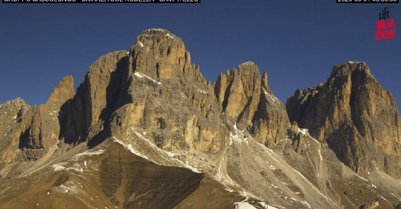 Webcam Campitello-Mazzin-Col Rodella  - Campitello di Fassa - Col Rodella - Gruppo del Sassolungo
