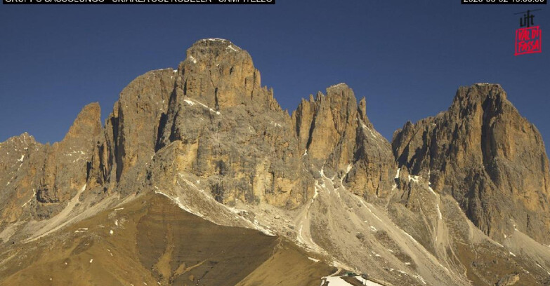 Webcam Campitello-Mazzin-Col Rodella - Campitello di Fassa - Col Rodella - Gruppo del Sassolungo