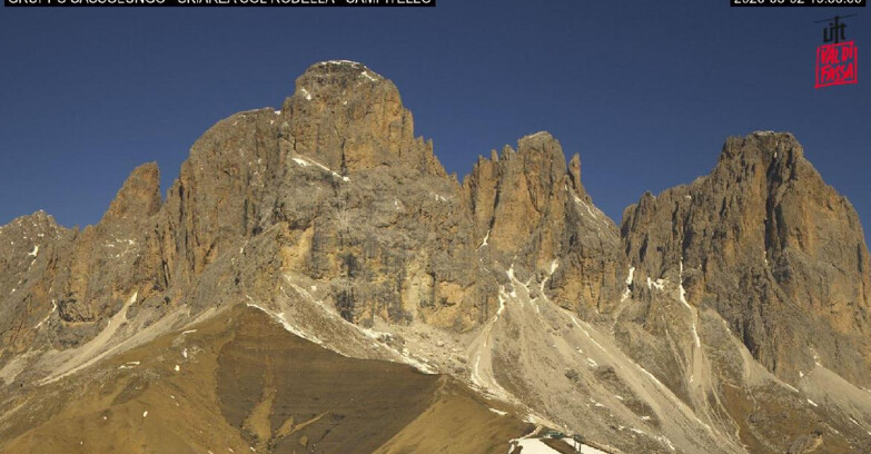Webcam Campitello-Mazzin-Col Rodella - Campitello di Fassa - Col Rodella - Gruppo del Sassolungo