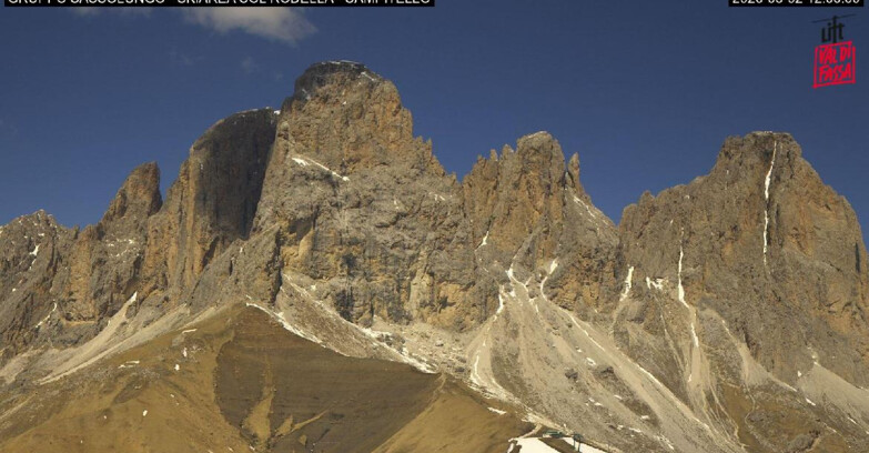 Webcam Campitello-Mazzin-Col Rodella - Campitello di Fassa - Col Rodella - Gruppo del Sassolungo