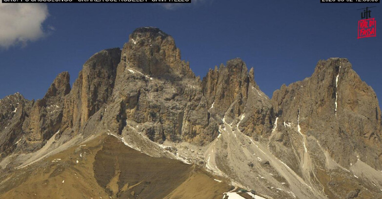 Webcam Campitello-Mazzin-Col Rodella - Campitello di Fassa - Col Rodella - Gruppo del Sassolungo