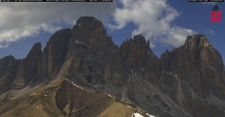 Webcam Campitello-Mazzin-Col Rodella - Campitello di Fassa - Col Rodella - Gruppo del Sassolungo