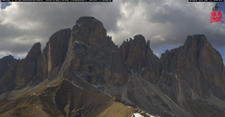 Webcam Campitello-Mazzin-Col Rodella - Campitello di Fassa - Col Rodella - Gruppo del Sassolungo