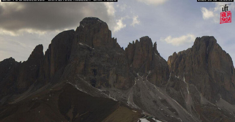 Webcam Campitello-Mazzin-Col Rodella - Campitello di Fassa - Col Rodella - Gruppo del Sassolungo