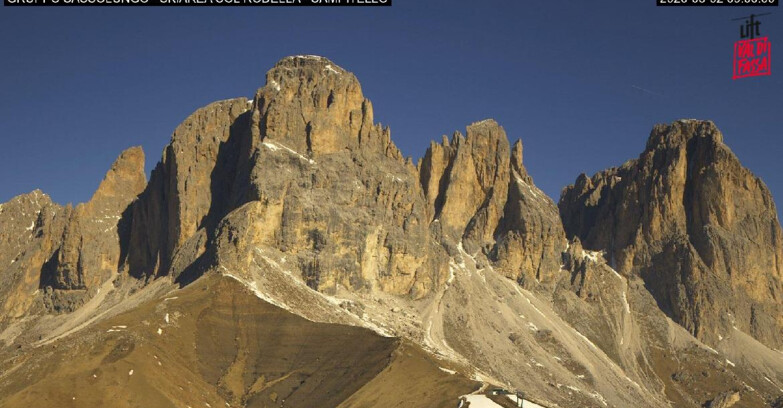 Webcam Campitello-Mazzin-Col Rodella - Campitello di Fassa - Col Rodella - Gruppo del Sassolungo