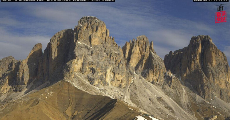 Webcam Campitello-Mazzin-Col Rodella  - Campitello di Fassa - Col Rodella - Gruppo del Sassolungo