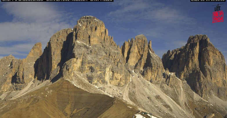 Webcam Campitello-Mazzin-Col Rodella  - Campitello di Fassa - Col Rodella - Gruppo del Sassolungo