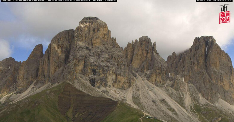 Webcam Campitello-Mazzin-Col Rodella - Campitello di Fassa - Col Rodella - Gruppo del Sassolungo