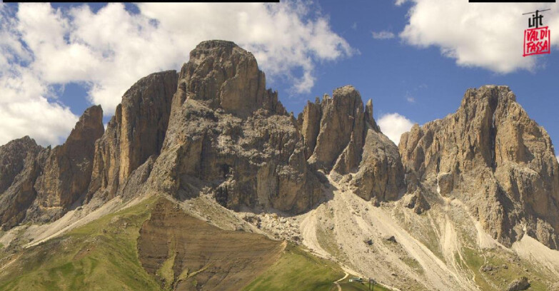 Webcam Campitello-Mazzin-Col Rodella - Campitello di Fassa - Col Rodella - Gruppo del Sassolungo