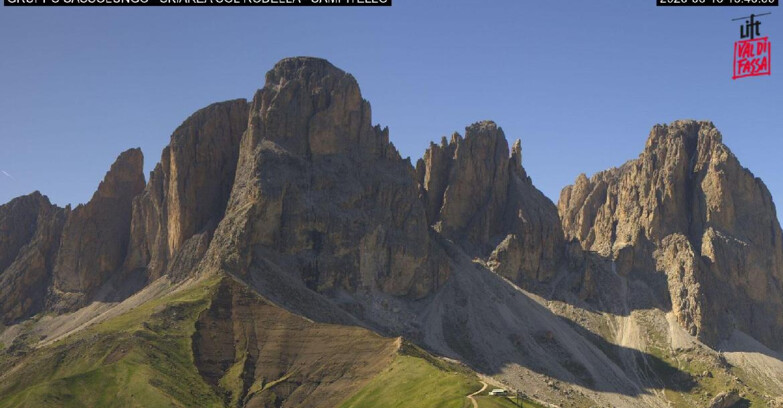 Webcam Campitello-Mazzin-Col Rodella - Campitello di Fassa - Col Rodella - Gruppo del Sassolungo