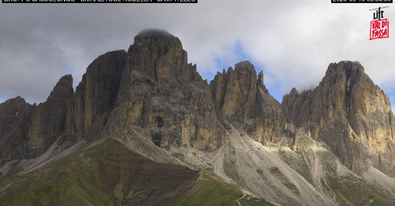 Webcam Campitello-Mazzin-Col Rodella - Campitello di Fassa - Col Rodella - Gruppo del Sassolungo