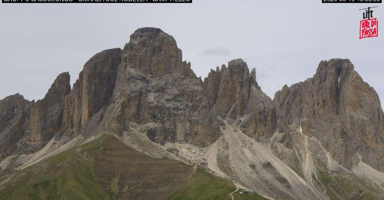 Webcam Campitello-Mazzin-Col Rodella  - Campitello di Fassa - Col Rodella - Gruppo del Sassolungo