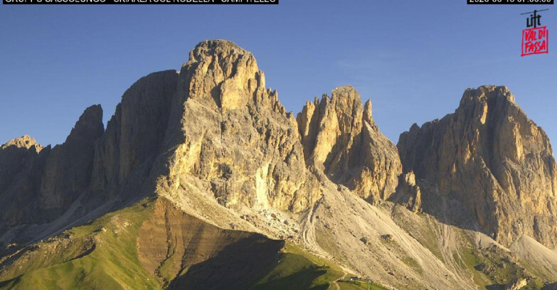 Webcam Campitello-Mazzin-Col Rodella - Campitello di Fassa - Col Rodella - Gruppo del Sassolungo