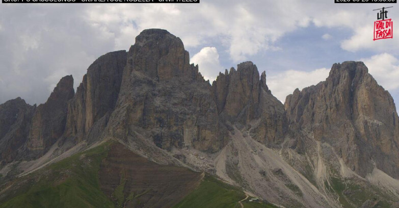 Webcam Campitello-Mazzin-Col Rodella  - Campitello di Fassa - Col Rodella - Gruppo del Sassolungo