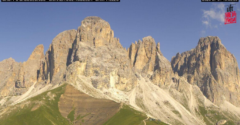 Webcam Campitello-Mazzin-Col Rodella  - Campitello di Fassa - Col Rodella - Gruppo del Sassolungo