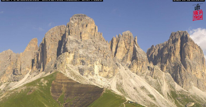 Webcam Campitello-Mazzin-Col Rodella - Campitello di Fassa - Col Rodella - Gruppo del Sassolungo