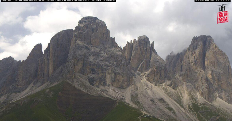 Webcam Campitello-Mazzin-Col Rodella - Campitello di Fassa - Col Rodella - Gruppo del Sassolungo